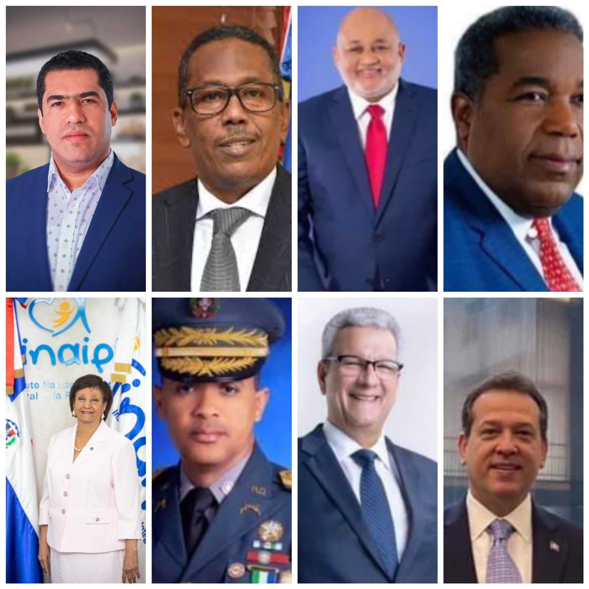 Ministros y Directores mejores valorados o populares del Gobierno del Pte: Luis Abinader